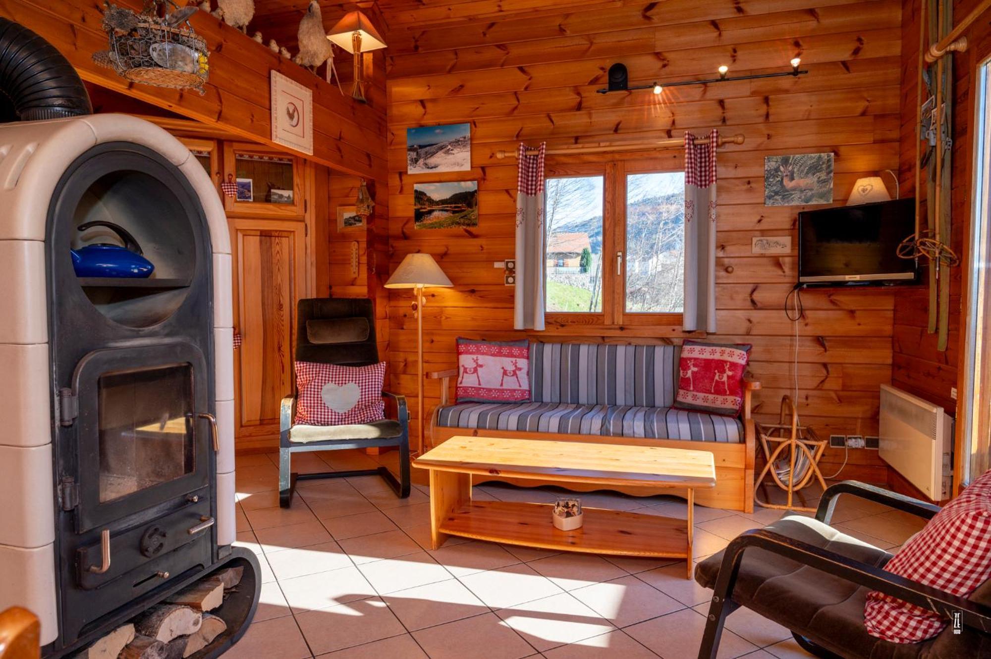 Terrasse Plein Sud, Cheminee, Ski-rando, Nature & Village, Animaux Admis, Parking La Bresse